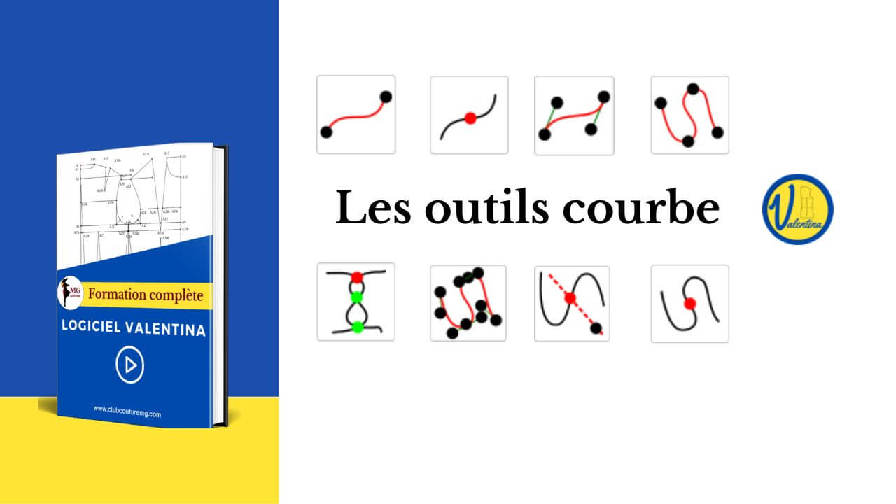 logiciel valentina mode d'emploi outils courbe